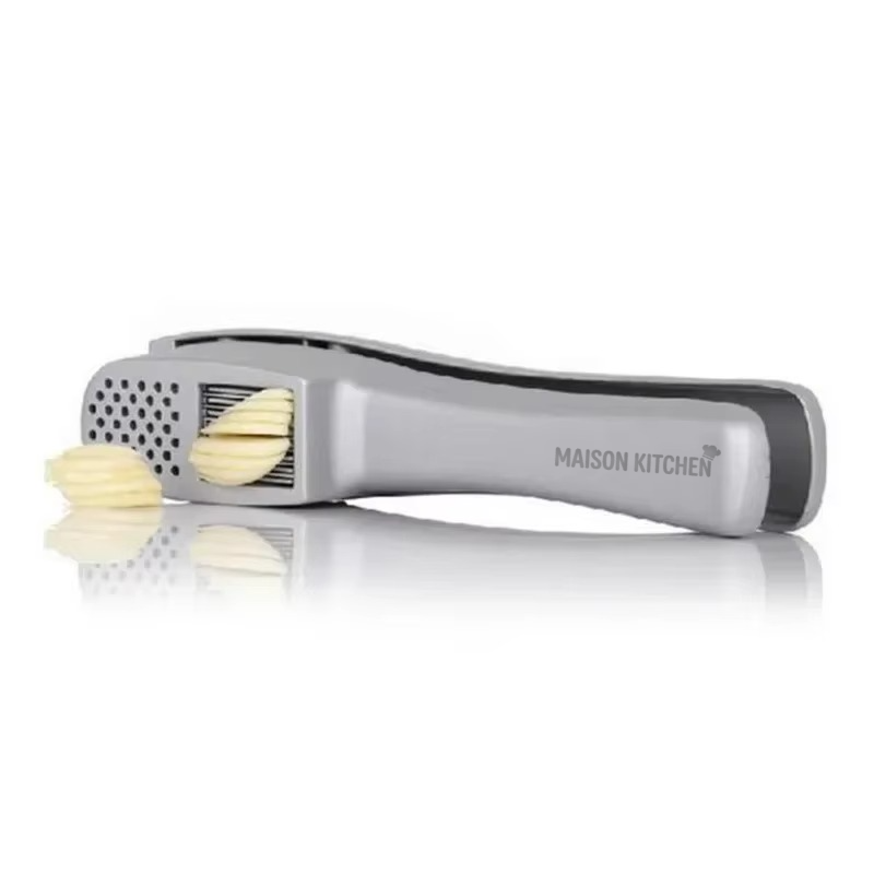 Maison Kitchen 2-in-1 Garlic Press & Slicer