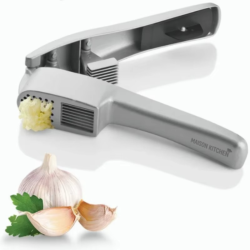 Maison Kitchen 2-in-1 Garlic Press & Slicer