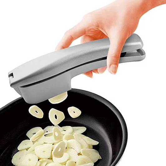 Maison Kitchen 2-in-1 Garlic Press & Slicer