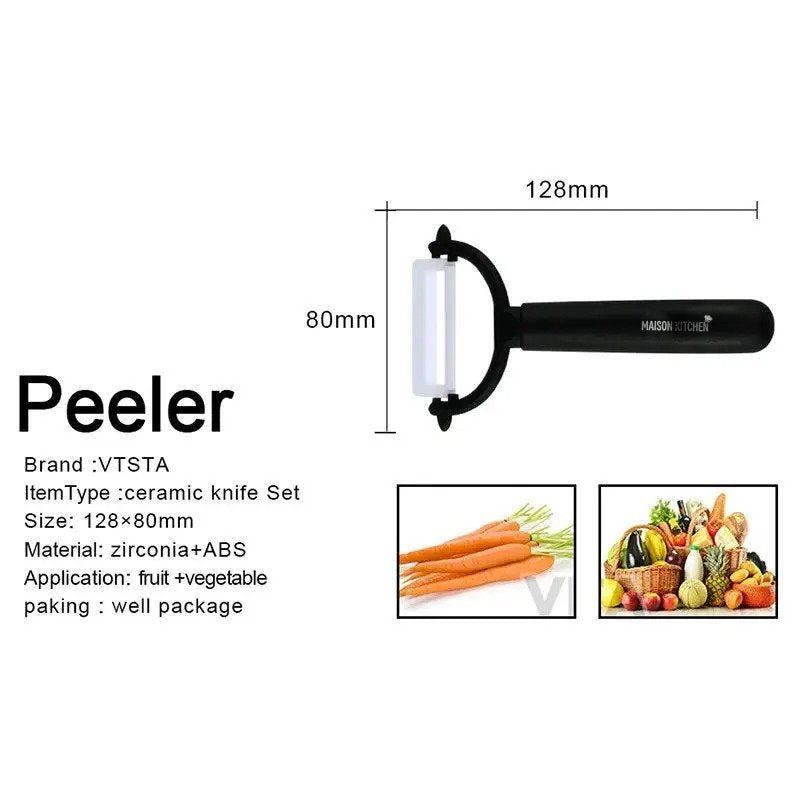 Ceramic Fruit & Vegetable Peeler